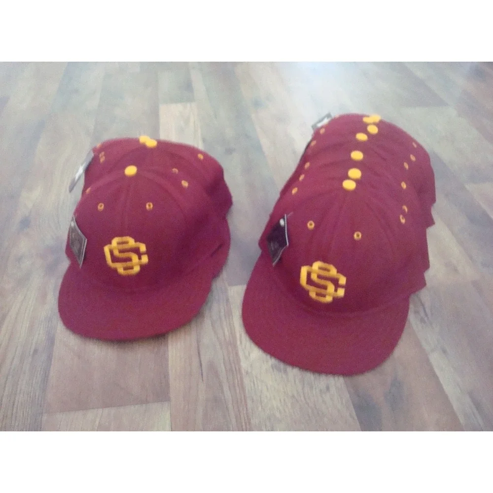 USC TROJANS WHOLESALE LOT 10HATS 1980S 1990S 80S 90S VINTAGE‎ FITTED USA MADE